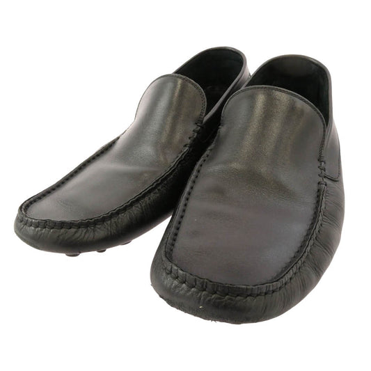 Sergio Rossi セルジオロッシ レザー ドライビングシューズ ブラック系 40【中古】