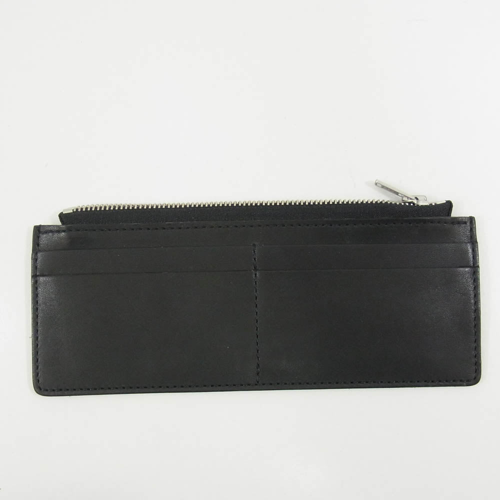 スロウ S0699H DEER soft pouch wallet s ディアスキン ソフト ポーチ ウォレット ブラック系【中古】