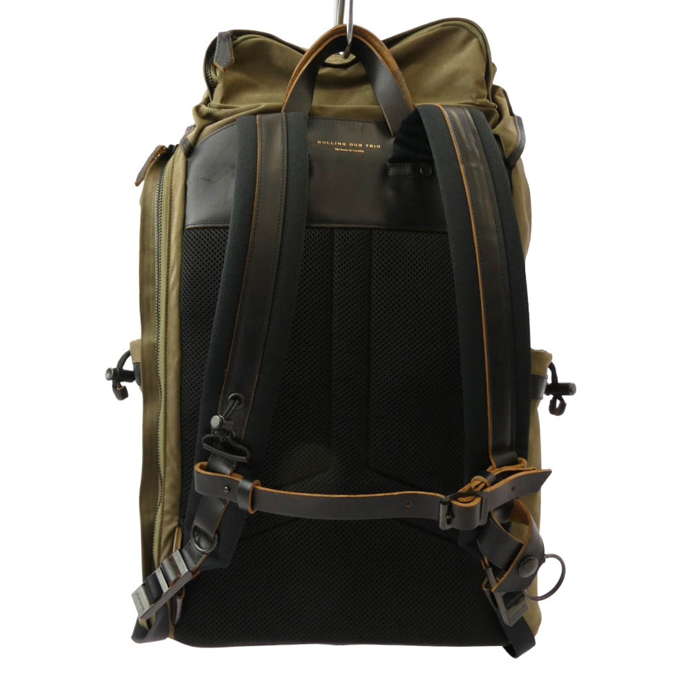 ROLLING DUB TRIO ローリングダブトリオ Travelers BackPack トラベラーズ バックパック リュック カーキ カーキ系【中古】