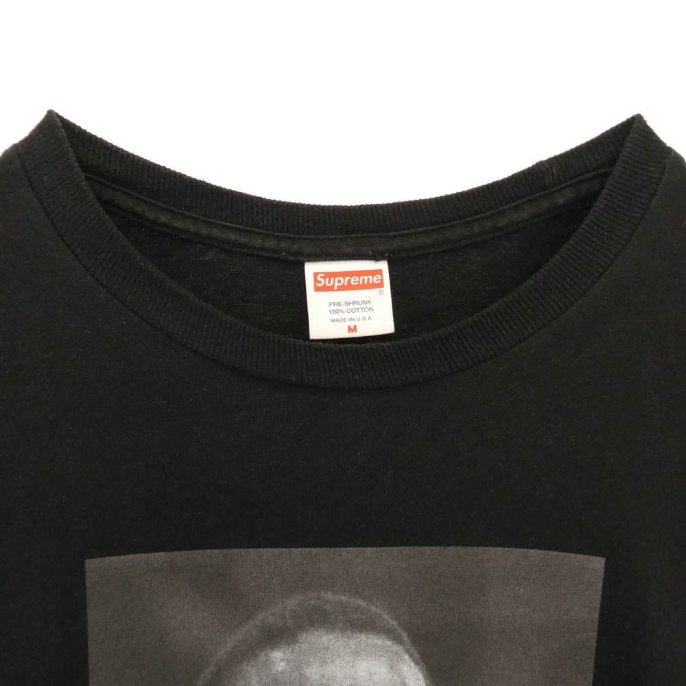 Supreme シュプリーム 22SS Roy DeCarava Malcolm X Tee マルコム フォトプリント Tシャツ 半袖カットソー ブラック系 M【中古】