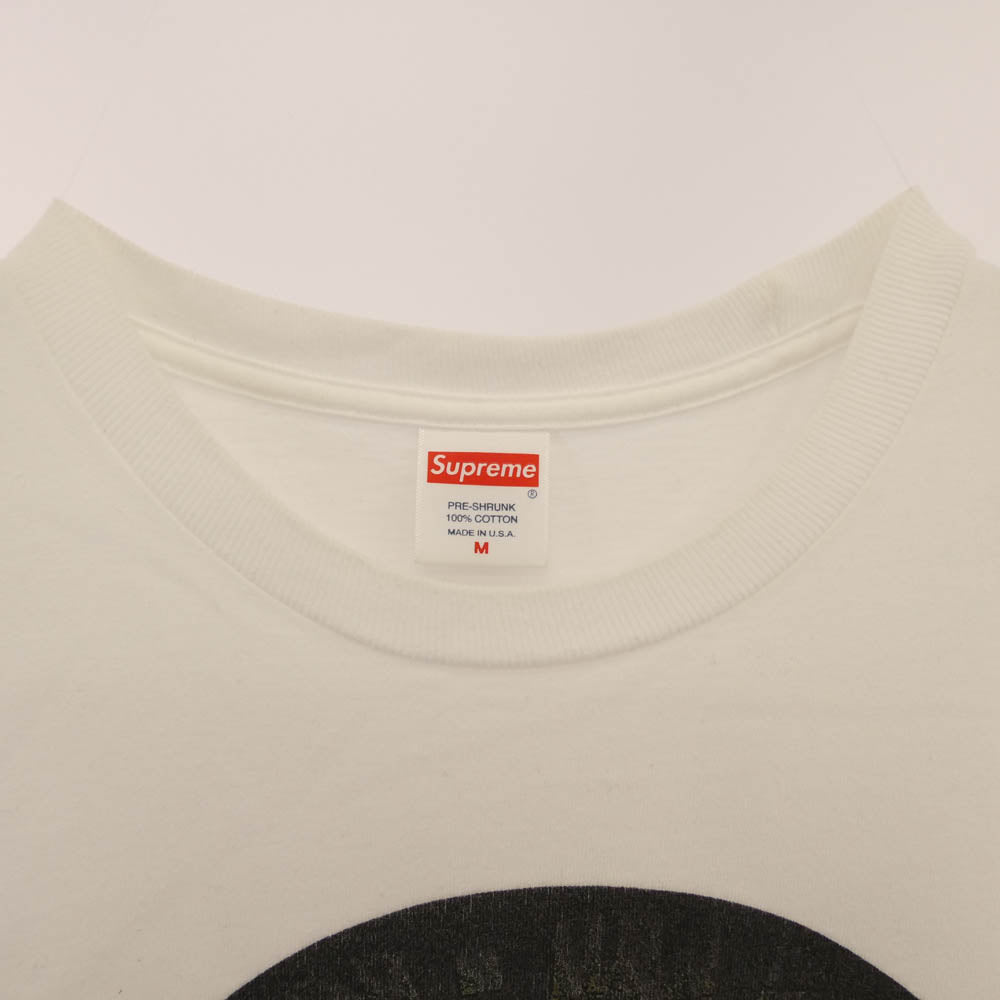Supreme シュプリーム 22AW Duck Down Music Dah Shinin TEE ダックダウン プリント Tシャツ 半袖カットソー ホワイト系 M【中古】