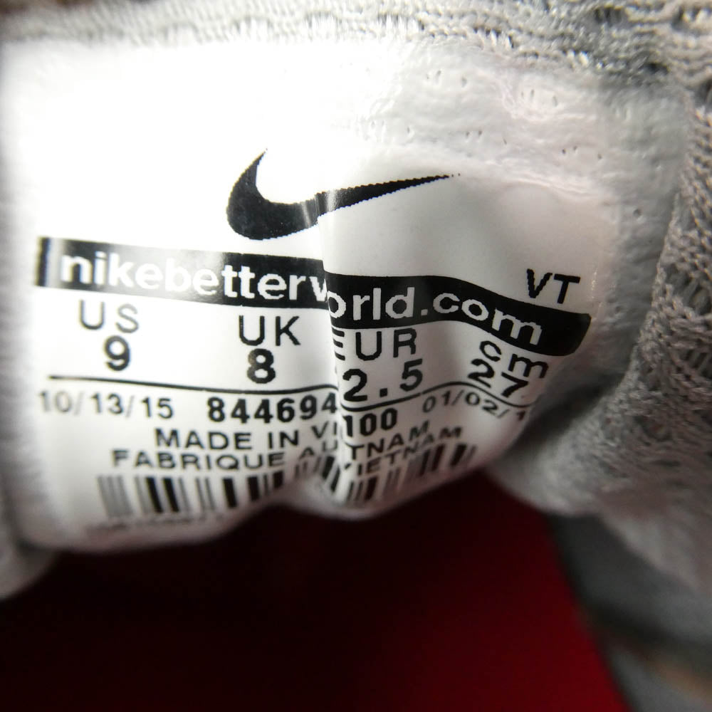 Supreme シュプリーム 844694-100 × Nike Air Max 98 Snakeskin ナイキ エアマックス 98 スネークスキン ローカットスニーカー シルバー系 27cm【中古】