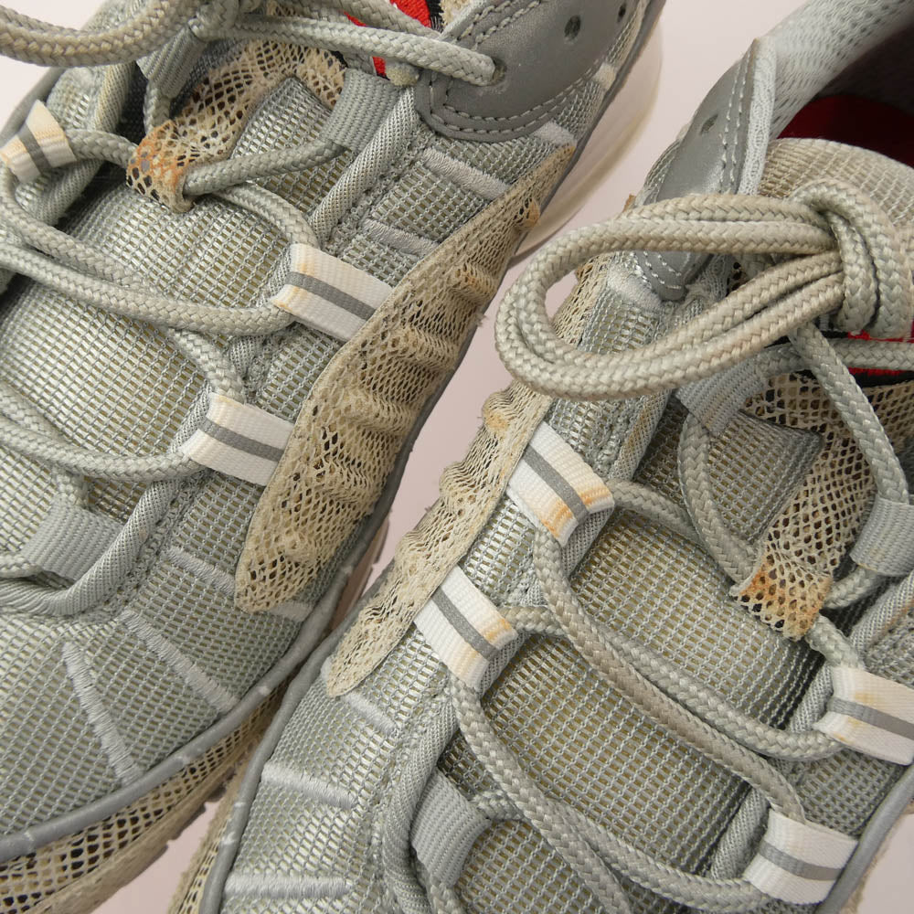 Supreme シュプリーム 844694-100 × Nike Air Max 98 Snakeskin ナイキ エアマックス 98 スネークスキン ローカットスニーカー シルバー系 27cm【中古】