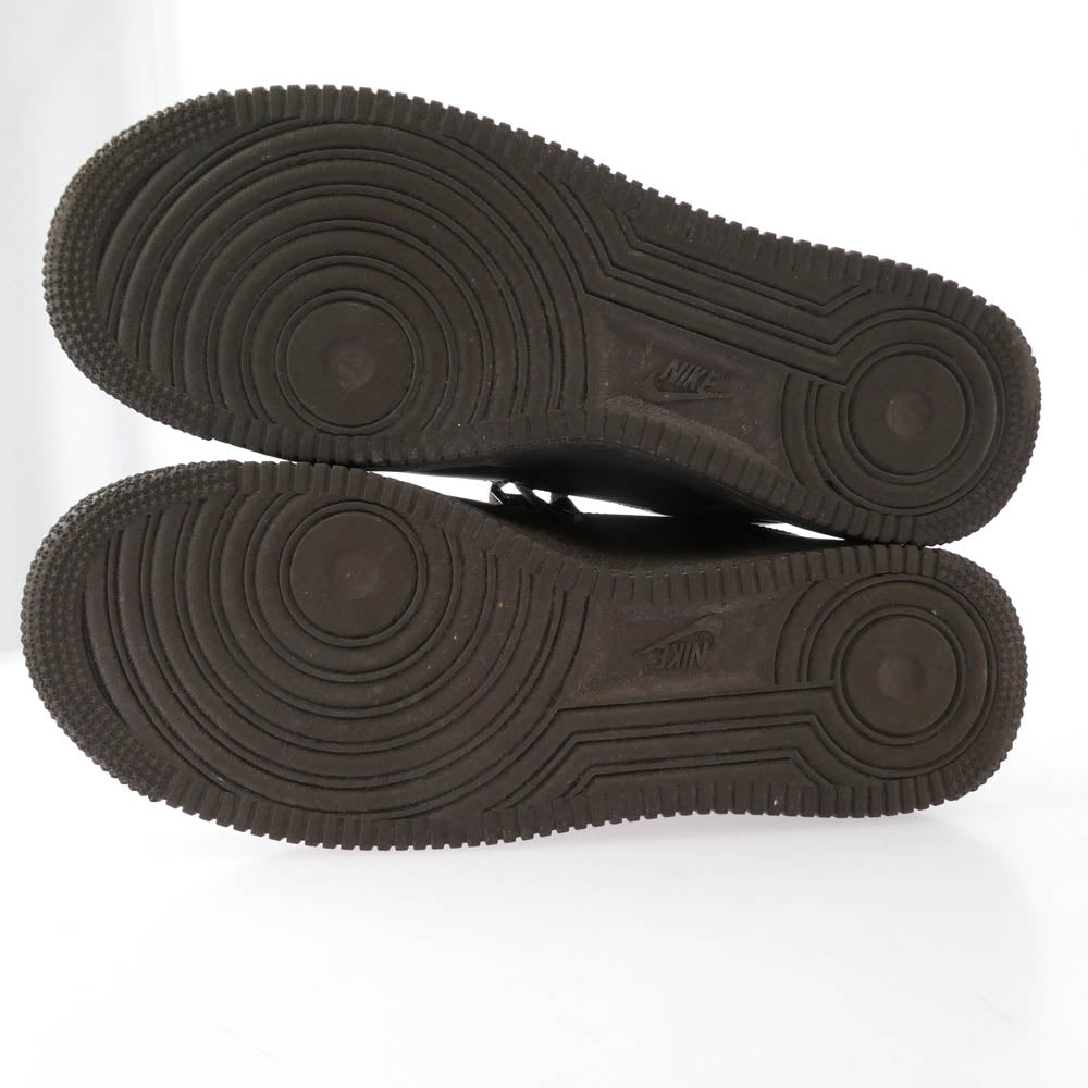 Supreme シュプリーム CU9225-200 × NIKE AIR FORCE 1 LOW BAROQUE BROWN ナイキ エアフォース1 ローカットスニーカー ブラウン系 26cm【中古】
