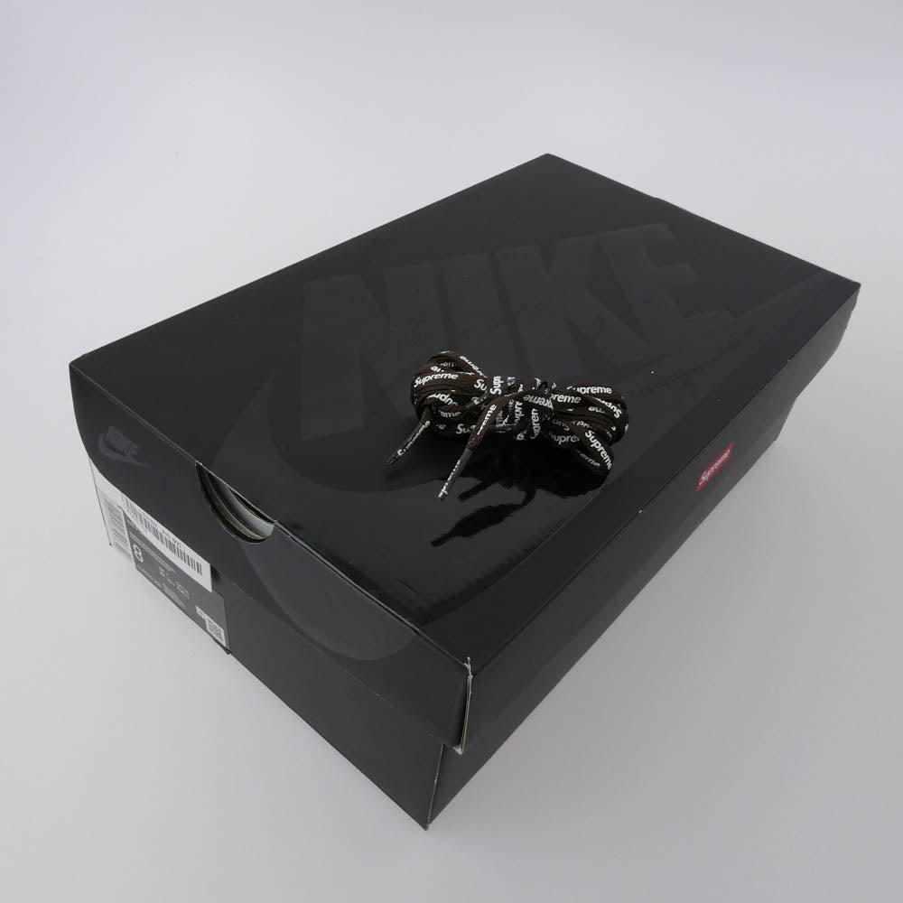 Supreme シュプリーム CU9225-200 × NIKE AIR FORCE 1 LOW BAROQUE BROWN ナイキ エアフォース1 ローカットスニーカー ブラウン系 26cm【中古】