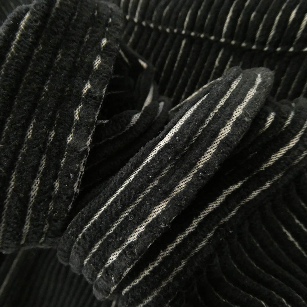 Supreme シュプリーム 23SS 2-Tone Corduroy Zip Up Shirt 2トーン コーデュロイ ジップアップ 長袖シャツ ジャケット ブラック系 M【中古】