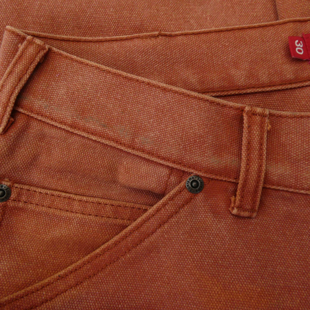 Supreme シュプリーム 24SS Double Knee Painter Pant ダブルニー ペインター パンツ オレンジ系 30【中古】