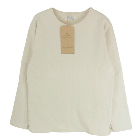 ORGUEIL オルゲイユ OR-9074 Basque Shirt ボートネック バスク シャツ オフホワイト系 38【中古】