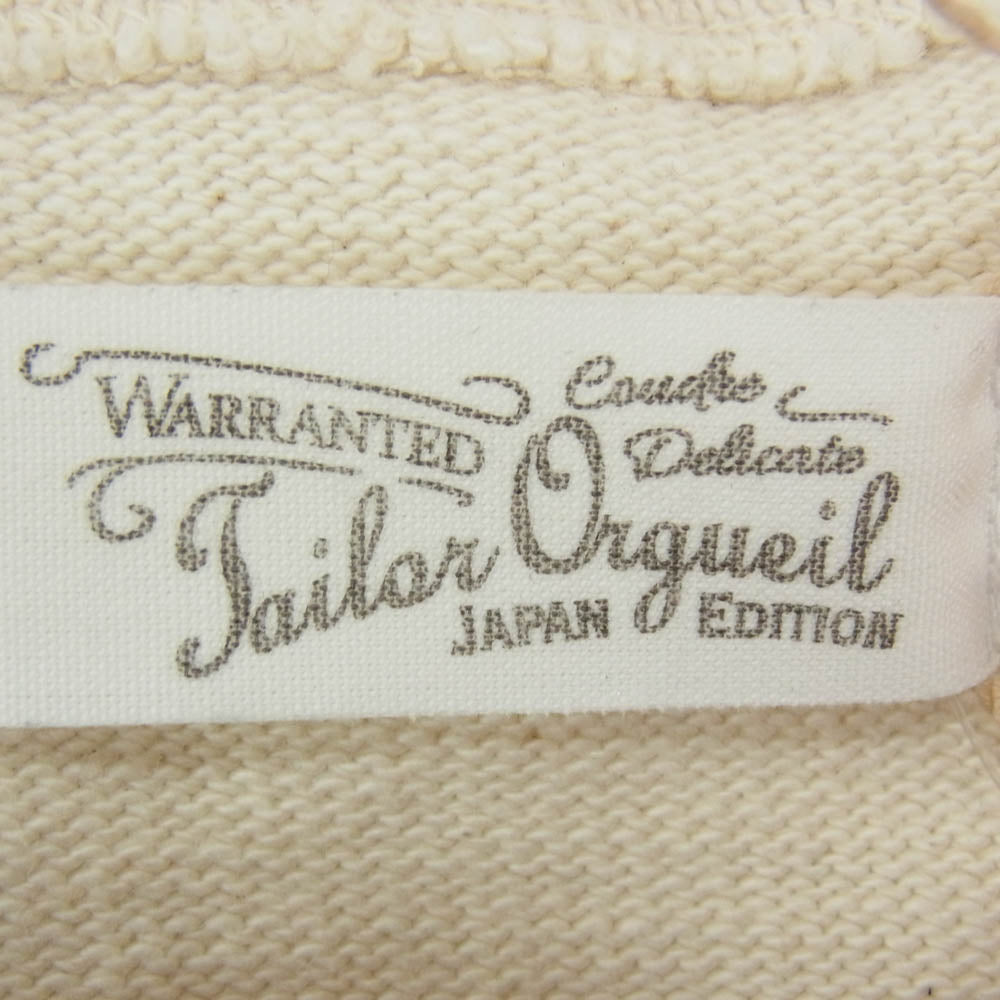 ORGUEIL オルゲイユ OR-9074 Basque Shirt ボートネック バスク シャツ オフホワイト系 38【中古】