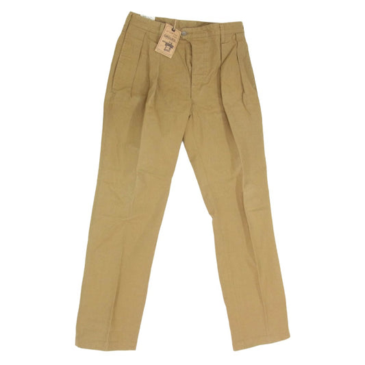 ORGUEIL オルゲイユ OR-1076B French Army Chino Trousers フレンチ アーミー チノ トラウザー パンツ ブラウン系 33【中古】