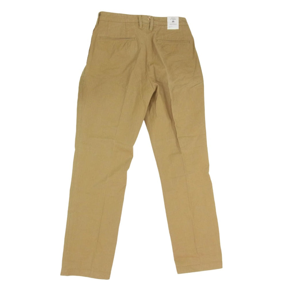 ORGUEIL オルゲイユ OR-1076B French Army Chino Trousers フレンチ アーミー チノ トラウザー パンツ ブラウン系 33【中古】