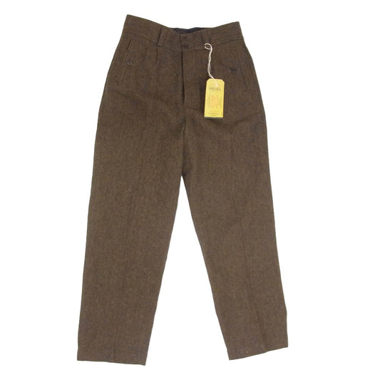 ORGUEIL オルゲイユ OR-1115 Classic Wool Trousers クラシック ウール トラウザー ハンティング パンツ ブラウン系 34【中古】