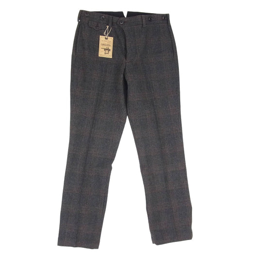 ORGUEIL オルゲイユ OR-1049 Glen Check Trousers グレン チェック トラウザー パンツ グレー系 32【中古】