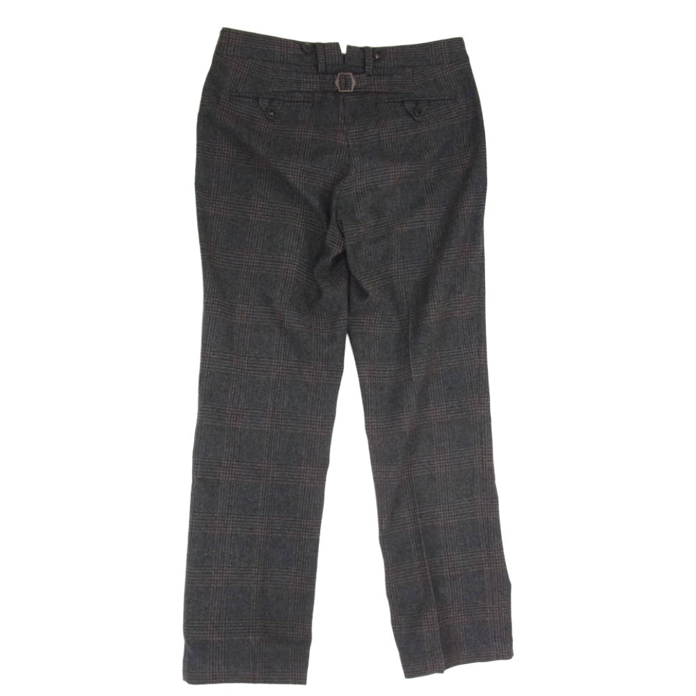 ORGUEIL オルゲイユ OR-1049 Glen Check Trousers グレン チェック トラウザー パンツ グレー系 32【中古】
