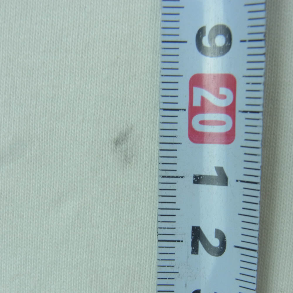 GUCCI グッチ 565806 XJAZY ブレードロゴプリント クルーネック 半袖 Tシャツ コットン イタリア製 ホワイト系 XS【中古】