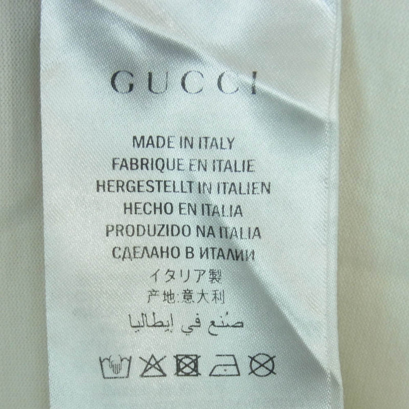 GUCCI グッチ 565806 XJAZY ブレードロゴプリント クルーネック 半袖 T