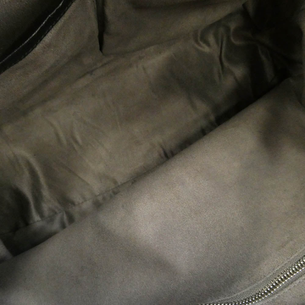 PELLE MORBIDA ペッレモルビダ Maiden Voyage メイデンヴォヤージュ MB048A シュリンクレザー ビジネス トート バッグ ブラック系【中古】