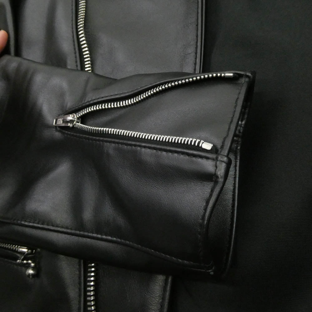 Lewis Leathers ルイスレザー CYCLONE サイクロン ホースハイド レザーライダース ジャケット ブラック系 40【中古】