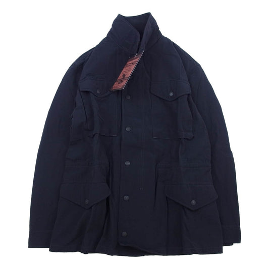 DELUXE デラックス DXM-65 DX64 CLOTH ミリタリー ジャケット ネイビー系 M【美品】【中古】