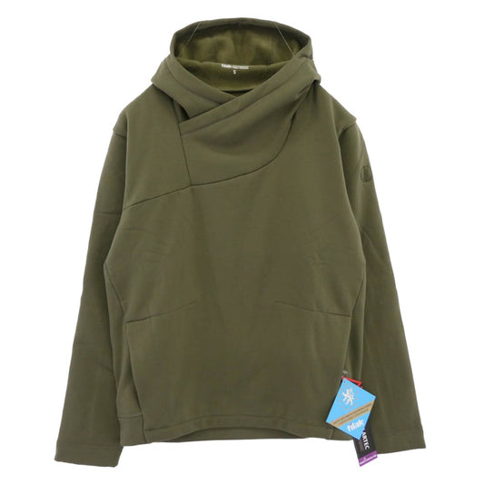 TILAK ティラック POUTNIK RAVEN Hoodie ポートニック ラーベン フーディー パーカー カーキ モスグリーン系 S【極上美品】【中古】