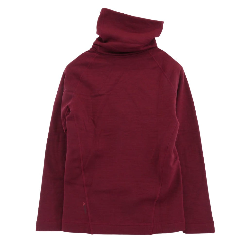 TILAK ティラック Poutnik RAVEN Turtle Neck ポートニック ラーベン タートル ネック フリース セーター ワインレッド系 S【極上美品】【中古】