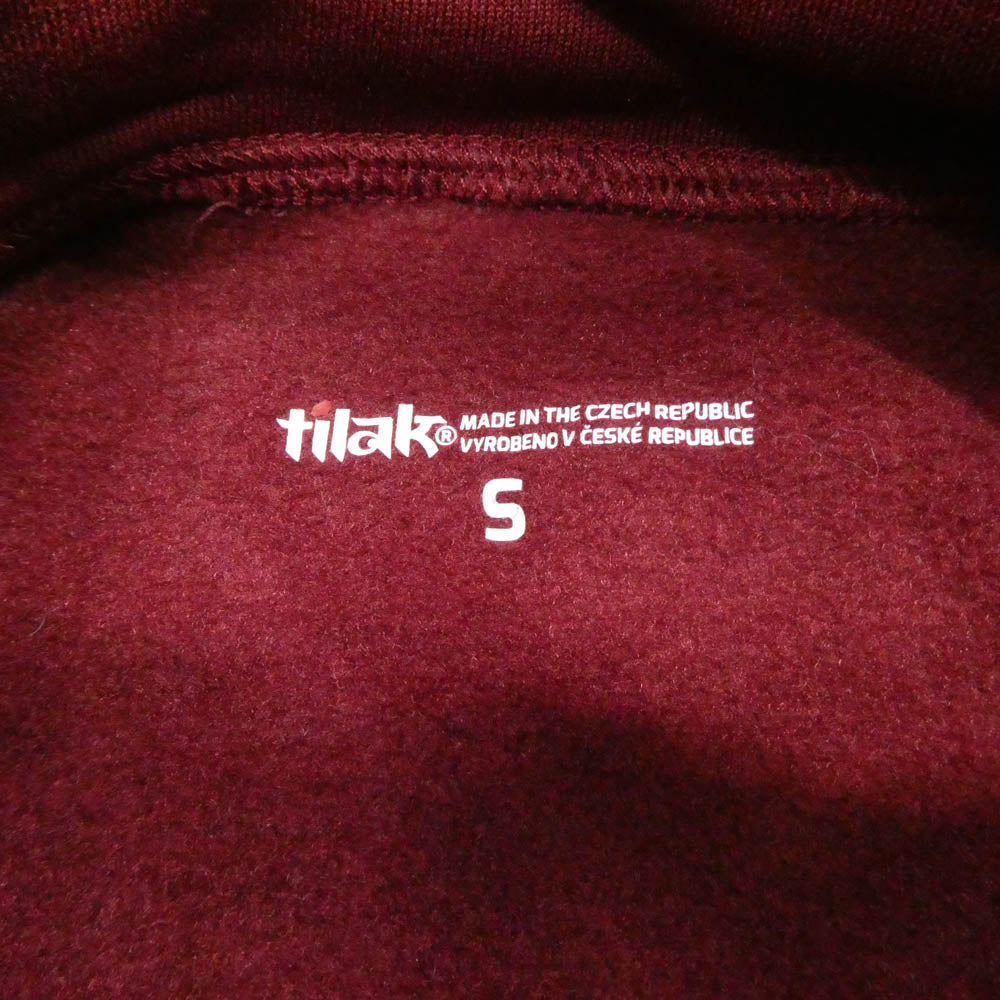 TILAK ティラック Poutnik RAVEN Turtle Neck ポートニック ラーベン タートル ネック フリース セーター ワインレッド系 S【極上美品】【中古】