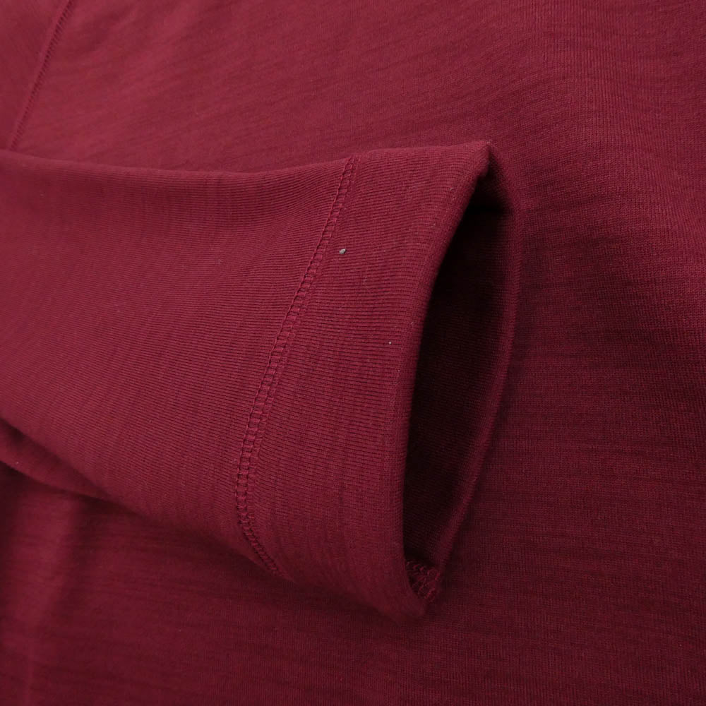 TILAK ティラック Poutnik RAVEN Turtle Neck ポートニック ラーベン タートル ネック フリース セーター ワインレッド系 S【極上美品】【中古】