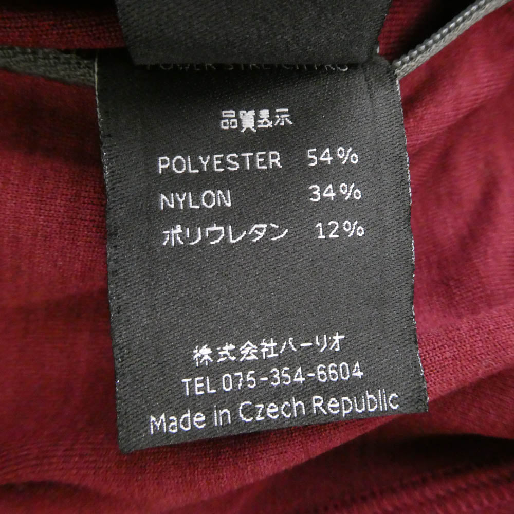 TILAK ティラック Poutnik RAVEN Turtle Neck ポートニック ラーベン タートル ネック フリース セーター ワインレッド系 S【極上美品】【中古】