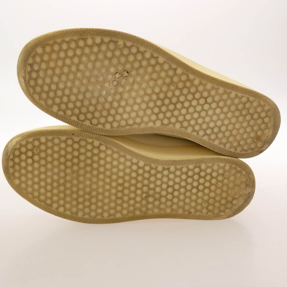 CELINE セリーヌ フィービー期 プルオン レザー スリッポン スニーカー ホワイト系 41【中古】