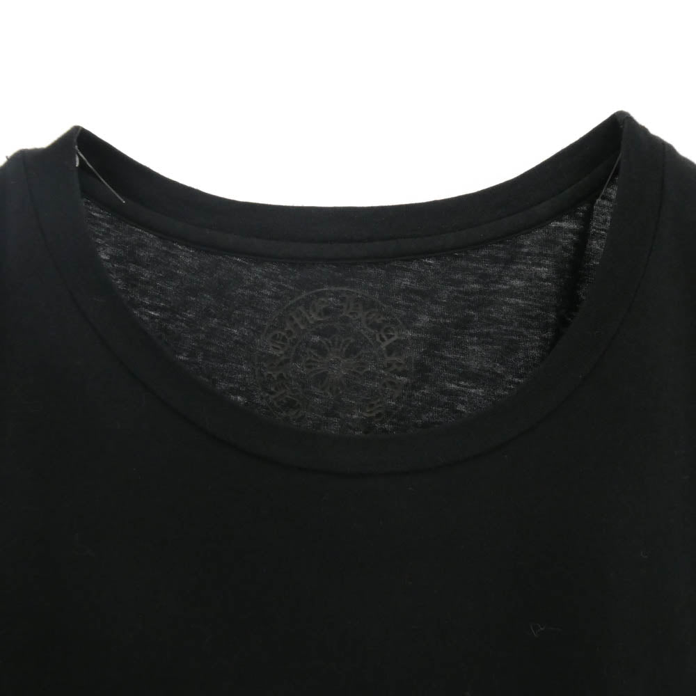 CHROME HEARTS クロムハーツ（原本無） × MATTY BOY マッティボーイ ホースシュー プリント 半袖 Tシャツ ブラック系 L【中古】