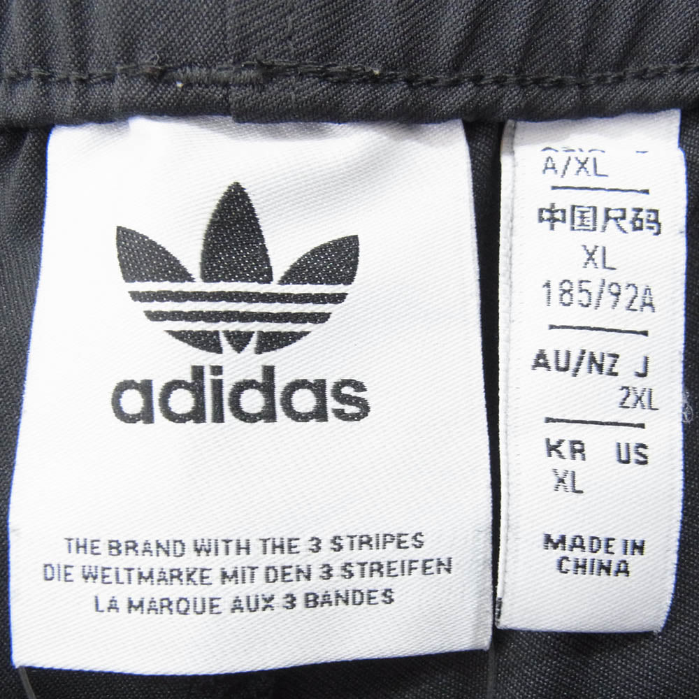 adidas アディダス IY2075 Parachute Pant パラシュート パンツ ブラック系 XL【中古】