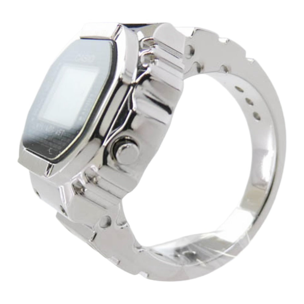 CASIO カシオ CRW-001-1JR リングウォッチ 時計 シルバー系 22号【極上美品】【中古】