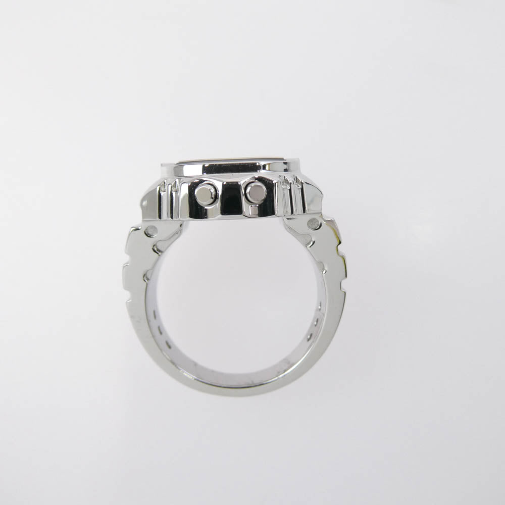 CASIO カシオ CRW-001-1JR リングウォッチ 時計 シルバー系 22号【極上美品】【中古】