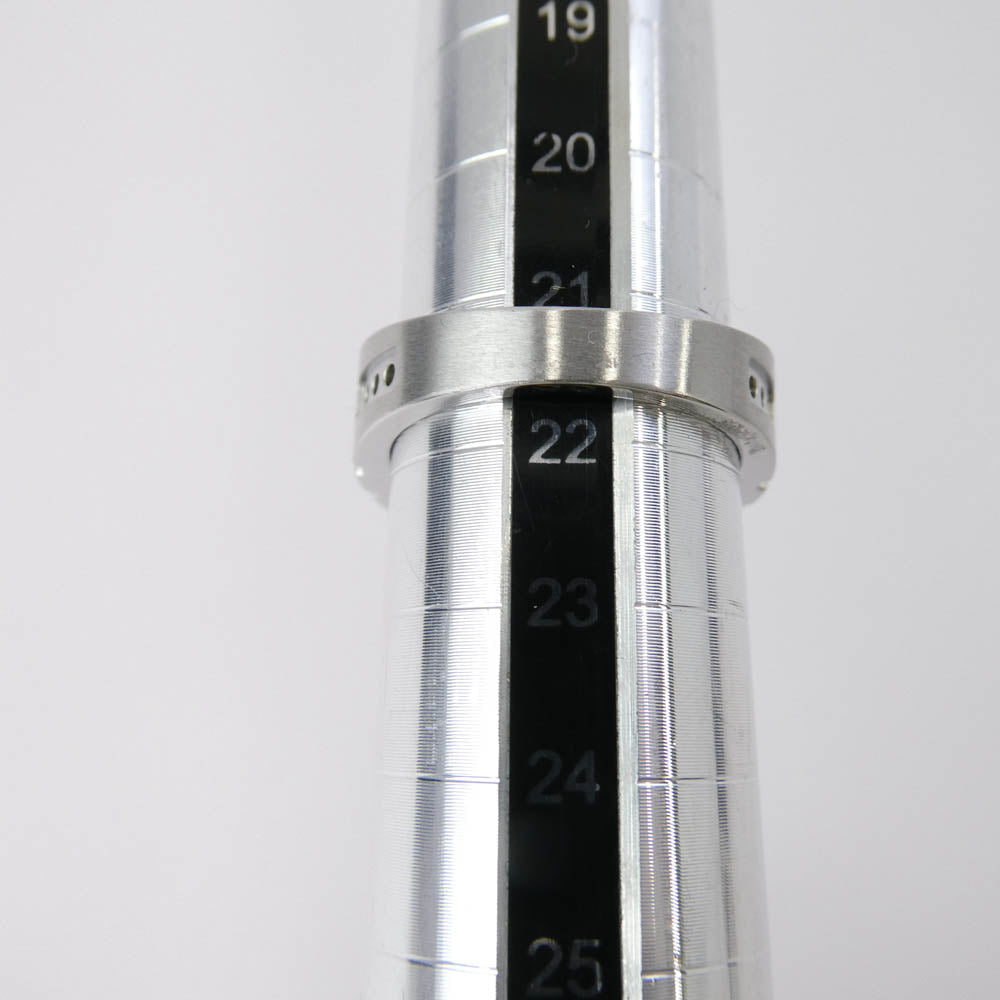 CASIO カシオ CRW-001-1JR リングウォッチ 時計 シルバー系 22号【極上美品】【中古】