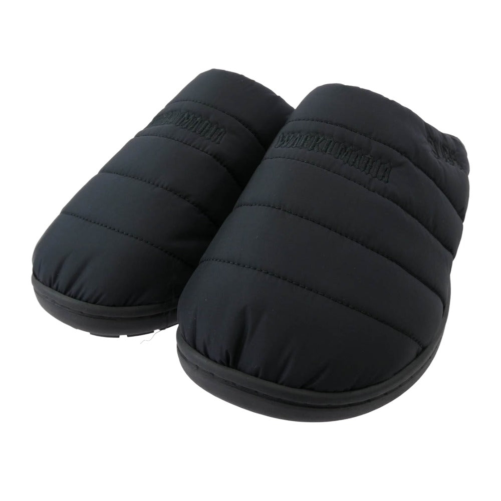 WACKO MARIA ワコマリア NANGA ナンガ x SUBU スブ AURORA Winter Sandal オーロラ ウィンター サンダル ブラック系 1【美品】【中古】