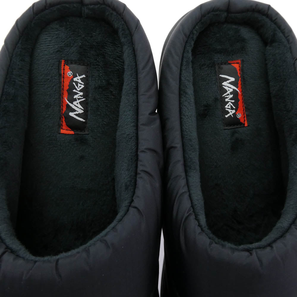 WACKO MARIA ワコマリア NANGA ナンガ x SUBU スブ AURORA Winter Sandal オーロラ ウィンター サンダル ブラック系 1【美品】【中古】