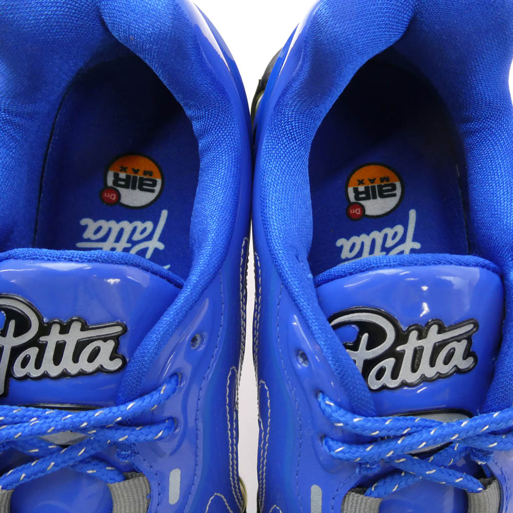 NIKE ナイキ IB4029-400 AIR MAX DN8 SP x Patta エアマックス パタ ローカット スニーカー ブルー系 25.5cm【中古】