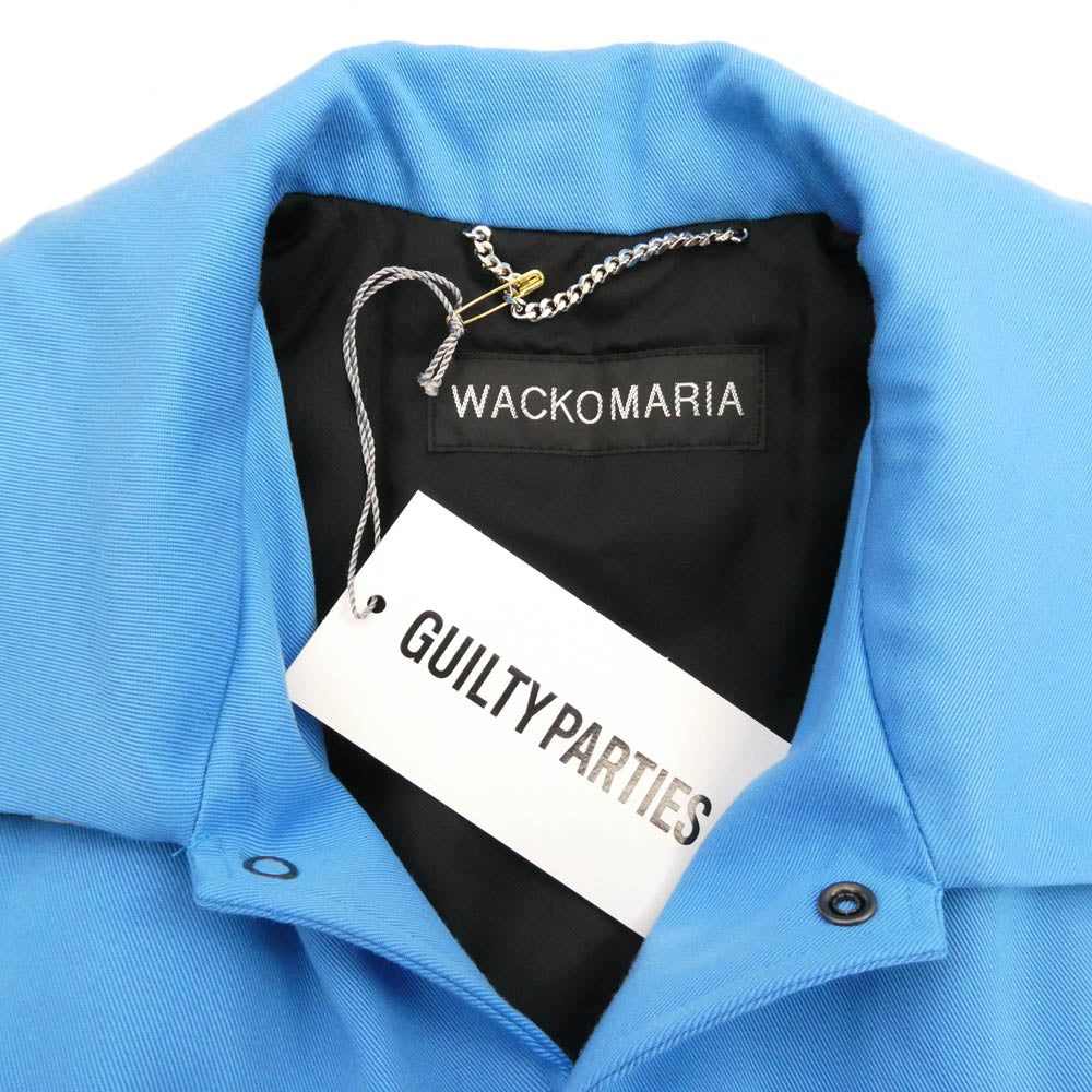 WACKO MARIA ワコマリア 25AW 25FW-WMO-BL27 WOOL WESTERN JACKET ウール ウエスタン ジャケット ライトブルー系 S【美品】【中古】