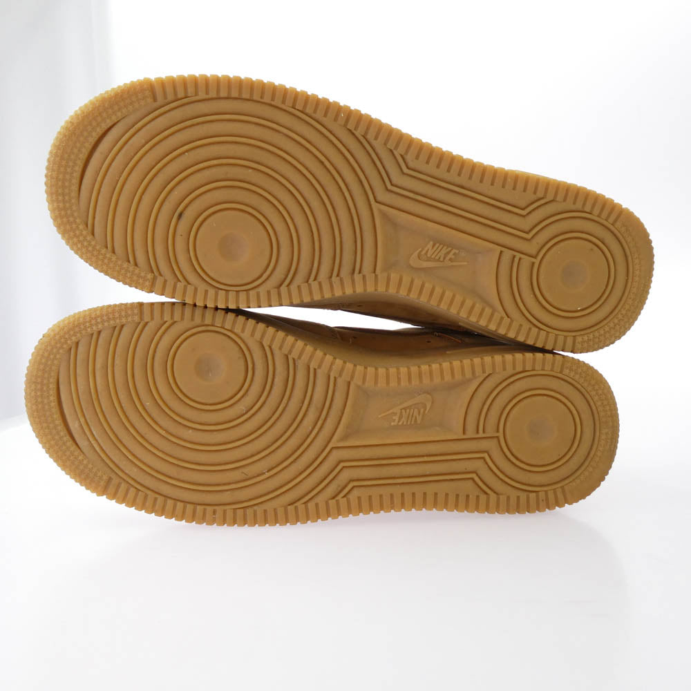 Supreme シュプリーム DN1555-200 × NIKE ナイキ Air Force 1 Low Flax Wheat エアフォース ロー フラックス ウィート ローカット スニーカー ブラウン系 26.5cm【中古】