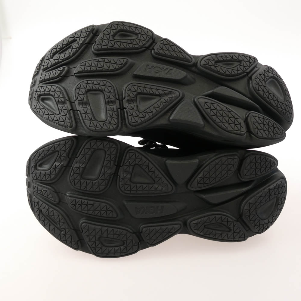 HOKA ONE ONE ホカ オネオネ 1127955 BONDI 8 X-WIDE ワイド ボンダイ ローカット スニーカー ランニングシューズ ブラック系 28cm【極上美品】【中古】