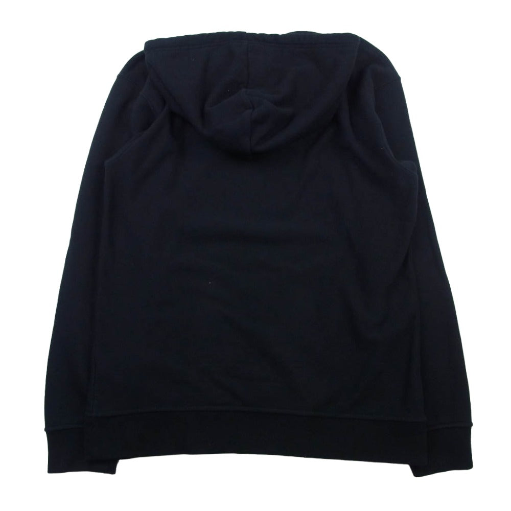 CALVIN KLEIN カルバンクライン 92MWTF09 205W39NYC ラフシモンズ期 JAWS printed sweatshirt hoodie ジョーズ プリント プルオーバー スウェット フーディー パーカー ブラック系 M【中古】
