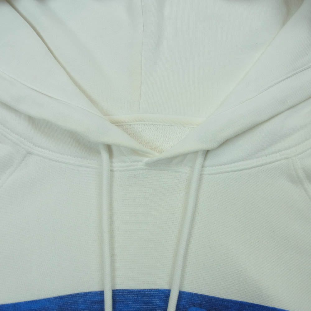 Heron Preston ヘロン プレストン 19SS HMBB001S19757038 バードプリント フーディ プルオーバー スウェット パーカー ホワイト系 M【中古】