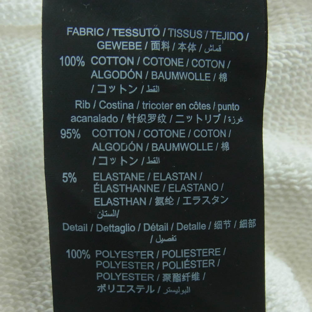 Heron Preston ヘロン プレストン 19SS HMBB001S19757038 バードプリント フーディ プルオーバー スウェット パーカー ホワイト系 M【中古】