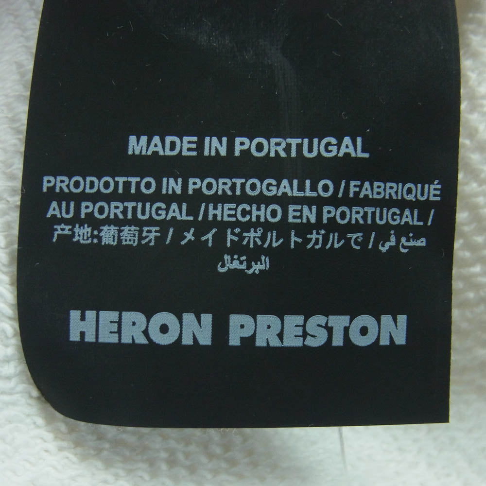 Heron Preston ヘロン プレストン 19SS HMBB001S19757038 バードプリント フーディ プルオーバー スウェット パーカー ホワイト系 M【中古】