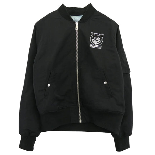 Fucking Awesome ファッキングオーサム リバーシブル MA-1 ボンバー ジャケット ブラック系 XL【中古】