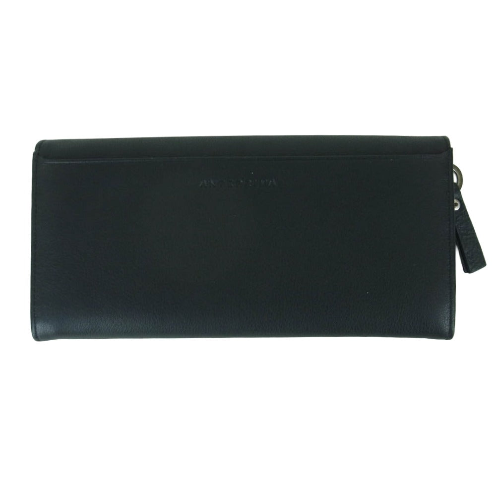 ANTEPRIMA アンテプリマ 10213-10 MAZZETTO マッツェット マッツォット ロング ウォレット 長財布 ブラック系【極上美品】【中古】 ANTEPRIMA アンテプリマ 10213-10 MAZZETTO マッツェット マッツォット