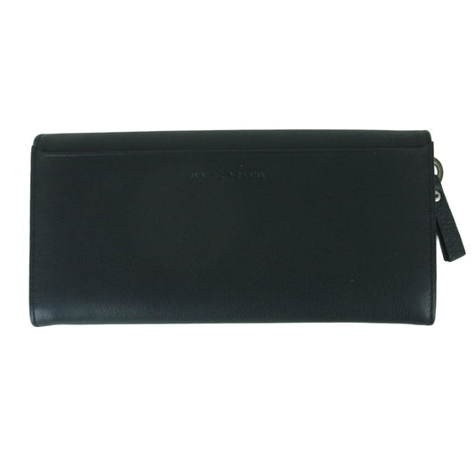 ANTEPRIMA アンテプリマ 10213-10 MAZZETTO マッツェット マッツォット ロング ウォレット 長財布 ブラック系【極上美品】【中古】
