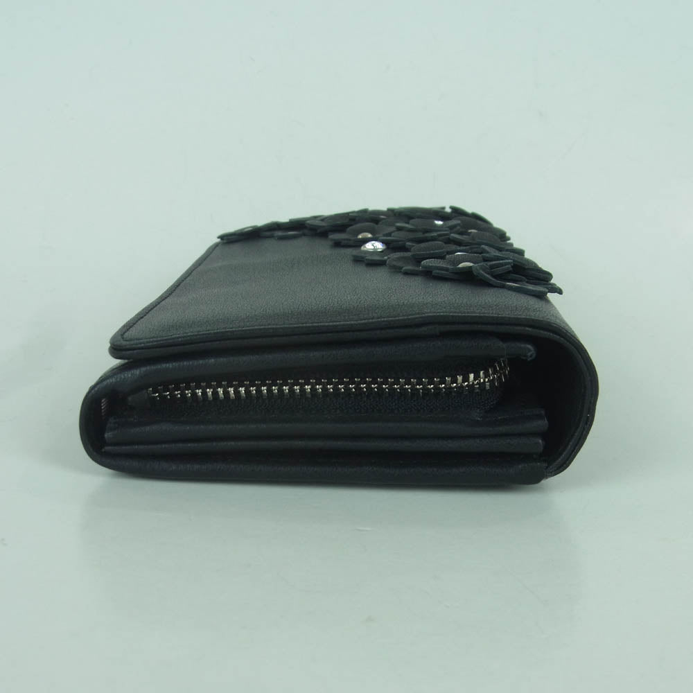 ANTEPRIMA アンテプリマ 10213-10 MAZZETTO マッツェット マッツォット ロング ウォレット 長財布 ブラック系【極上美品】【中古】