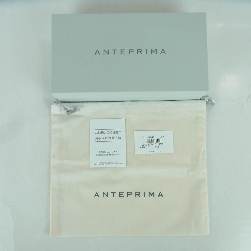 ANTEPRIMA アンテプリマ 10213-10 MAZZETTO マッツェット マッツォット ロング ウォレット 長財布 ブラック系【極上美品】【中古】