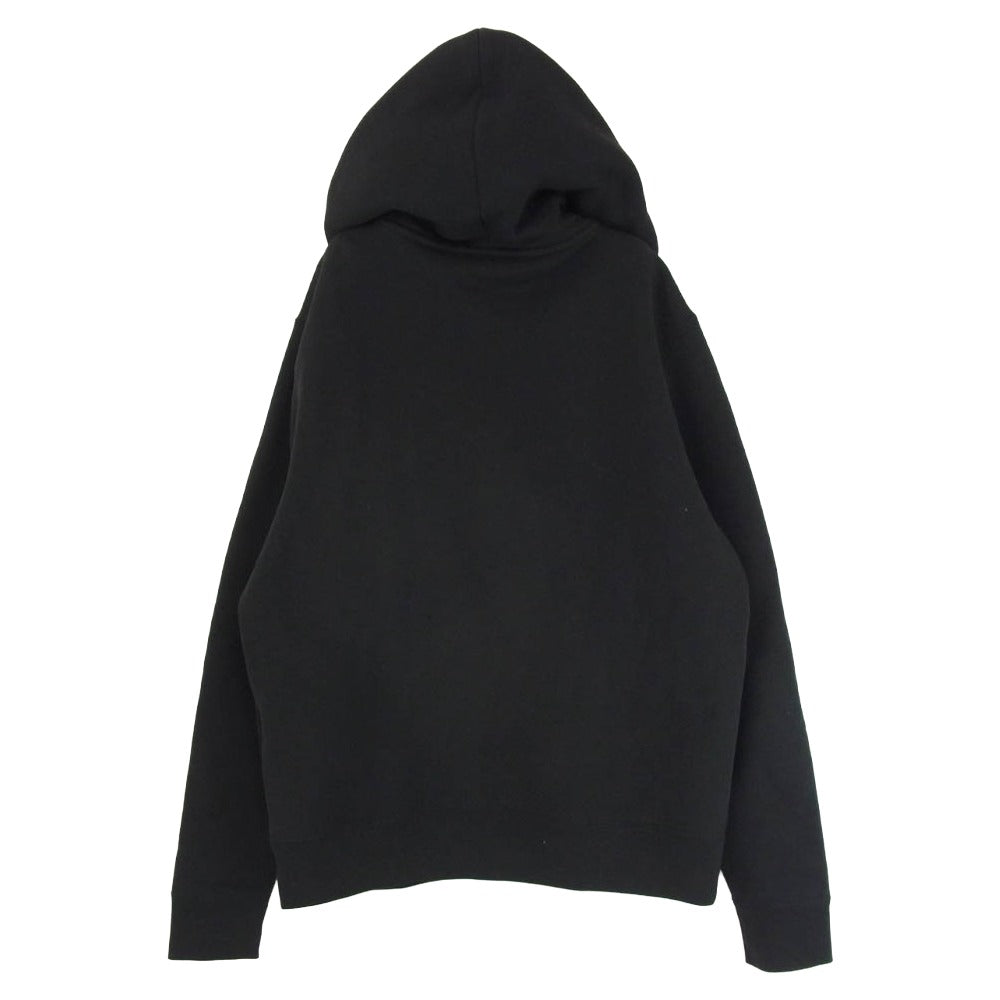 MONCLER モンクレール 23AW I20918G00081 HOODIE ZIP UP ワッペンロゴ スウェット ジップアップ パーカー フーディ ブラック系 M【中古】